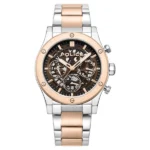 Police Brown Dial Quartz Multifunction Watch for Men