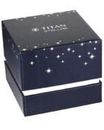 Titan Stellar Multifunction Blue Dial Grey Stainless Steel Strap Watch For Men - Image 5