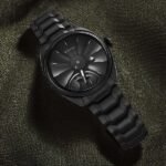 Titan Stellar Automatic Black Dial Stainless Steel Strap Watch for Men - Image 5