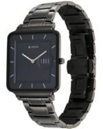 Titan Edge Quad Quartz Analog Blue Dial With Grey Stainless Steel Strap Watch For Men - Image 4