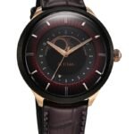 Titan Caleum Sun Moon Phase in Scarlet Red - Stellar Edition