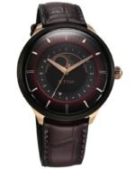 Titan Caleum Sun Moon Phase in Scarlet Red - Stellar Edition
