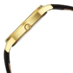 Titan Karishma Festive Analog with Mahogany Brown Dial Brown Leather Strap Watch for Men - Image 2