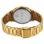 Titan Karishma Quartz Analog Green Dial Golden Stainless Steel Strap Watch For Men - Image 3