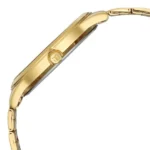 Titan Karishma Festive Analog with Golden Dial Full Roman Numerals Yellow Gold Stainless Steel Strap Watch for Men - Image 3