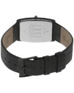 Titan Edge Quartz Analog Black Dial Black Leather Strap Watch For Men - Image 4