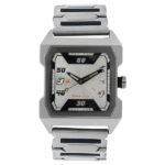 Fastrack Quartz Analog Silver Dial Stainless Steel Strap Watch for Guys