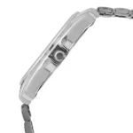 Titan Quartz Analog with Day and Date Black Dial Stainless Steel Strap Watch for Men - Image 2