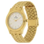 Titan Analog Silver Dial Stainless Steel Strap watch for Men