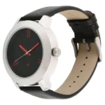 Fastrack Quartz Analog Black Dial Leather Strap Watch for Guys - Image 2
