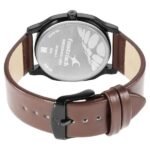 Fastrack Stunners Quartz Analog Silver Dial Leather Strap Watch for Guys - Image 4
