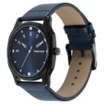 Fastrack Stunners Quartz Analog Blue Dial Leather Strap Watch for Guys - Image 2