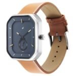 Fastrack After Dark Blue Dial Leather Strap Watch for Guys - Image 2