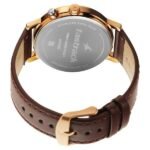 Fastrack Tick Tock Quartz Analog Green dial Leather Strap Watch for Guys - Image 4
