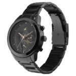 Fastrack Cerame Quartz Multifunction Black Dial Steel & Ceramic Strap Watch for Guys - Image 2