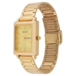 Sonata Quartz Analog with Day and Date Champagne Dial Stainless Steel Strap Watch for Men - Image 2