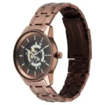 Sonata Unveil Quartz Analog Brown Dial Stainless Steel Strap Watch for Men - Image 2