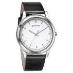 Sonata Quartz Analog White Dial Leather Strap Watch for Men