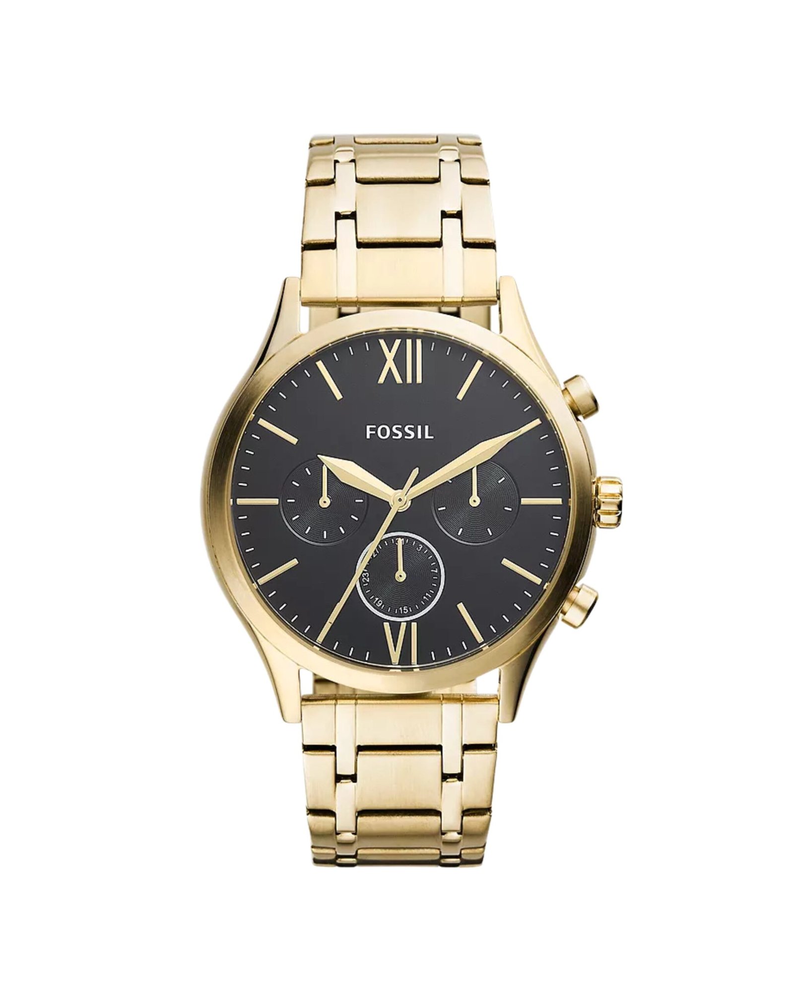 BQ2366_main Fenmore Multifunction Gold-Tone Stainless Steel Watch - Image 1