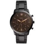 Neutra Chronograph Black Stainless Steel Watch