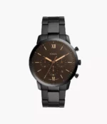 Neutra Chronograph Black Stainless Steel Watch