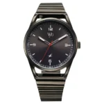 Fastrack Vyb Horizon Quartz Analog Grey Dial Grey Metal Strap Watch For Guys