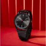 Fastrack Vyb Horizon Quartz Analog Grey Dial Grey Metal Strap Watch For Guys - Image 5