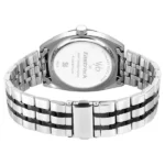 Fastrack Vyb Arcane Quartz Analog Black Dial Two Toned Color Metal Strap Watch For Guys - Image 3
