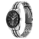 Fastrack Vyb Arcane Quartz Analog Black Dial Two Toned Color Metal Strap Watch For Guys - Image 2