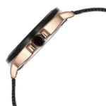 Fastrack Vyb Pioneer Quartz Analog Black Dial Black Metal Strap Watch For Guys - Image 3