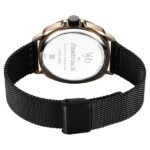Fastrack Vyb Pioneer Quartz Analog Black Dial Black Metal Strap Watch For Guys - Image 4