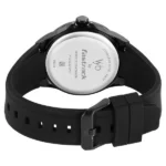 Vyb Challenger By Fastrack Quartz Analog Black Dial Silicone Strap Watch For Guys - Image 4