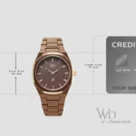 Vyb Hustler By Fastrack Quartz Analog Brown Dial Brown Metal Strap Watch For Guys - Image 5