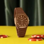 Vyb Hustler By Fastrack Quartz Analog Brown Dial Brown Metal Strap Watch For Guys - Image 6