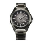 Vyb Quest By Fastrack Quartz Analog Grey Dial Grey Stainless Steel Strap Watch For Guys