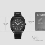 Vyb Aviator By Fastrack Quartz Analog Black Dial Two Toned Stainless Steel Strap Watch For Guys - Image 3