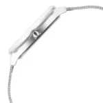 Fastrack Vyb Charmer Quartz Analog Blue Dial Stainless Steel Strap Watch for Girls - Image 3