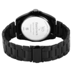 Vyb Challenger By Fastrack Quartz Analog Black Dial Black Stainless Steel Strap Watch For Guys - Image 3