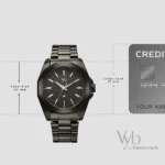 Vyb Challenger By Fastrack Quartz Analog Grey Dial Grey Stainless Steel Strap Watch For Guys - Image 3