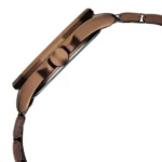 Vyb Challenger By Fastrack Quartz Analog Brown Dial Brown Stainless Steel Strap Watch For Guys - Image 3