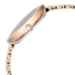 Vyb Iconique By Fastrack Quartz Analog White Dial Metal Strap Watch For Girls - Image 3