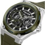 Police Quartz Multifunction Black Silicone Strap for Men - Image 4