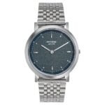 Sonata Poze Quartz Analog Blue Dial Metal Strap Watch for Men