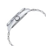 Sonata Poze Quartz Analog Green Dial Silver Color Metal Strap Watch For Men - Image 4