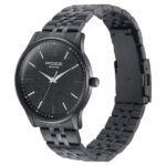 Sonata Poze Quartz Analog Black Round Dial Black Stainless Steel Strap Watch For Men - Image 2