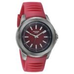 Sonata Poze Quartz Analog Red Dial Plastic Strap Watch For Men - Image 3