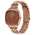 Sonata Poze Quartz Analog Brown Dial Brown Colour Stainless Steel Strap Watch For Men - Image 2