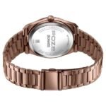 Sonata Poze Quartz Analog Brown Dial Brown Metal Strap Watch For Men - Image 4