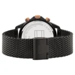 Tommy Hilfiger Quartz Multifunction Black Dial Stainless Steel Strap Watch for Men - Image 3