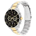 Tommy Hilfiger Quartz Multifunction Black Stainless Steel Strap for Men - Image 2